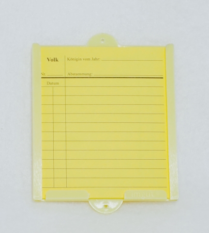 Notiz-Kärtchen mit Halterung